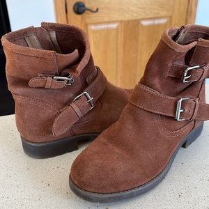 Steve Madden leather suede boots